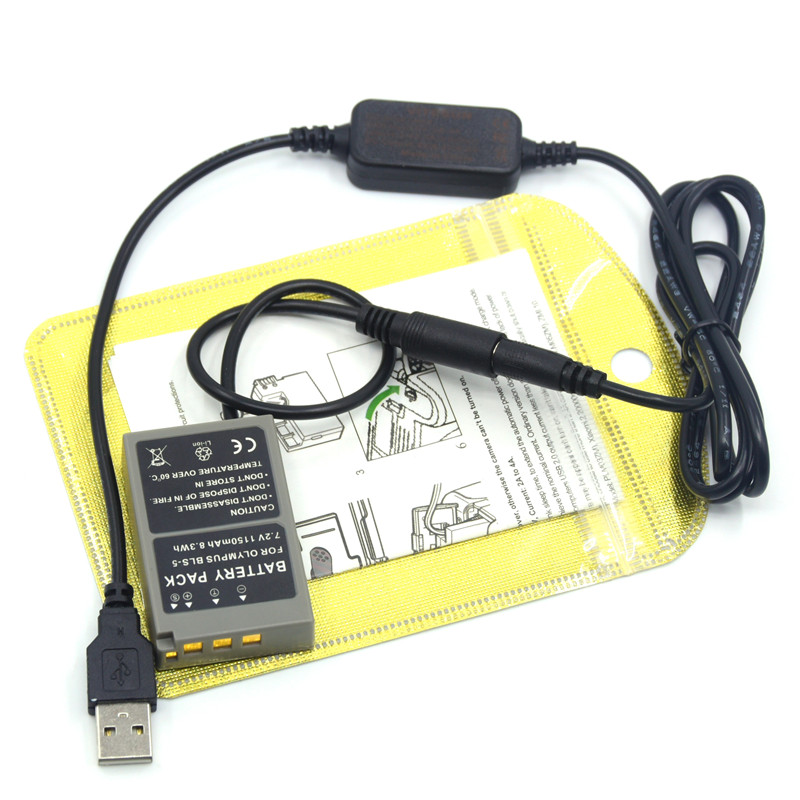 USB  ̺ + BLS-5 DC Ŀ÷ PS-BLS5  ø..